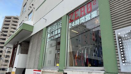 無人古着屋ストレージ・ゼロ2の店内の様子