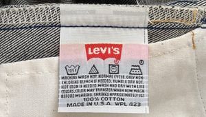 【1993年〜】内タグで製造年月を判別④のリーバイスの内タグ