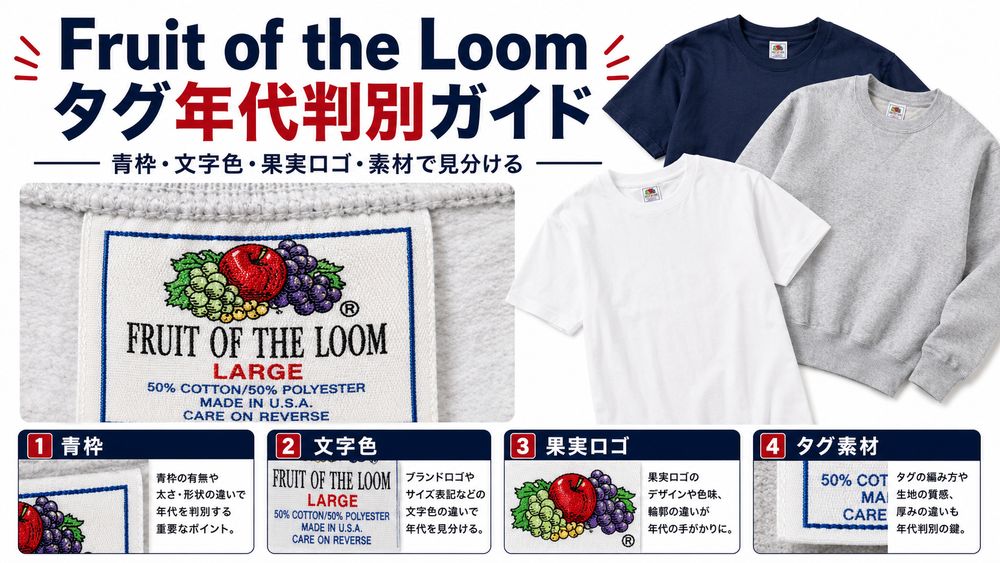 Fruit Of The Loomのタグ