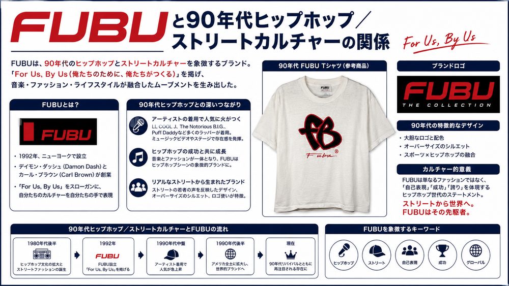 FUBUと90年代ストリートカルチャー