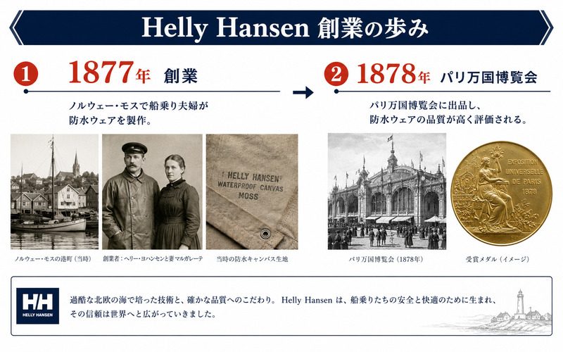 1877年創業から1878年パリ万博まで