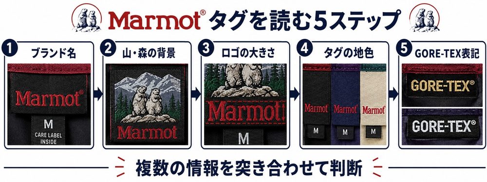 Marmotタグを読む5ステップ