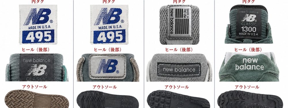 New Balanceタグ確認の手順