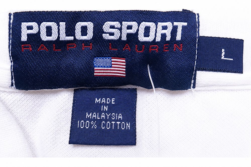 1990年代風Polo Sportタグとスポーツジャケット