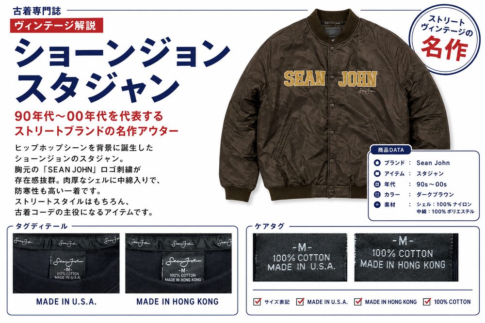 サイズと生産国