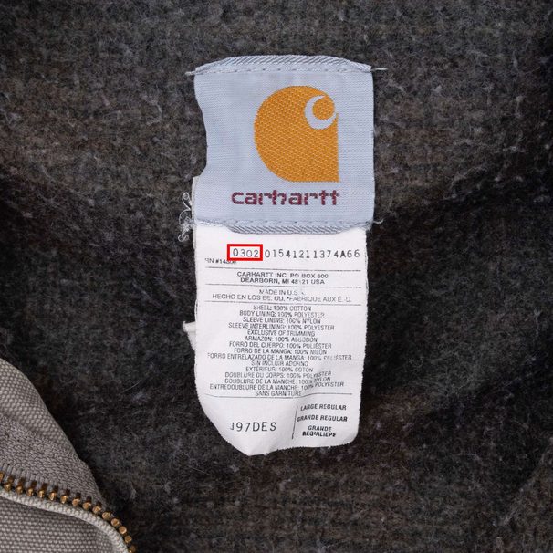 Carharttの参考画像