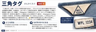 三角タグ