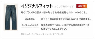 オリジナルフィット
